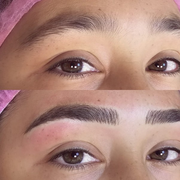 Microblading Fio a Fio — Antes / Depois