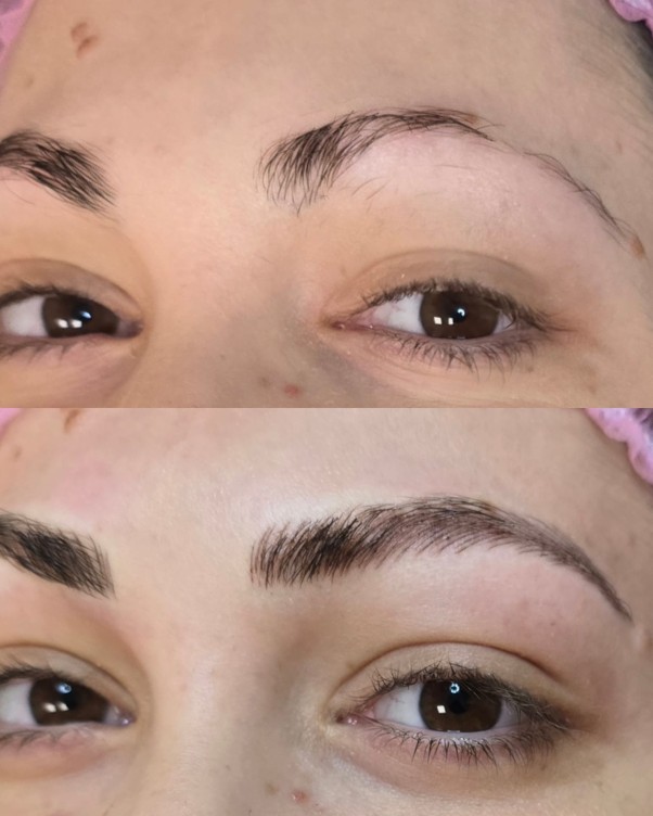 Microblading Fio a Fio — Antes / Depois